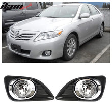 Load image into Gallery viewer, 2010-2011 Toyota Camry Non Hybrid Model Clear Front Bumper Fog Lights