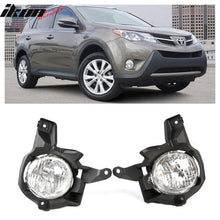 Load image into Gallery viewer, 2013-2015 Toyota Rav4 2PCS Front Bumper Fog Lights W/ Clear Lens