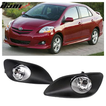 Load image into Gallery viewer, 2006-2008 Toyota Yaris Sedan Front Bumper Clear Fog Lights Left Right