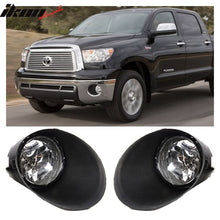 Load image into Gallery viewer, 2007-2013Â Toyota Tundra Front Bumper Fog Lights Lamps W/ Clear Lens