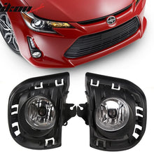 Load image into Gallery viewer, 2014-2015 Scion tC Front Bumper Clear Fog Lights Lamps Left Right
