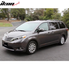Load image into Gallery viewer, 2011-2017 Toyota Sienna Chrome Clear Front Bumper Fog Lights Lamps