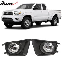 Load image into Gallery viewer, 2012-2015 Toyota Tacoma 2PCS Front Fog Lights W/ Clear Lens