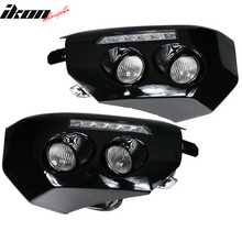 Load image into Gallery viewer, 2007-2014 Toyota Fj Cruiser 2PCS Front Bumper Fog Lights LED DRL Lamps