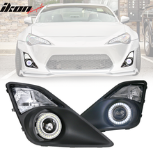 Load image into Gallery viewer, 2013-2016 Scion FR-S 2PCS Projector Fog Lights Halo Turn Signals Bezel