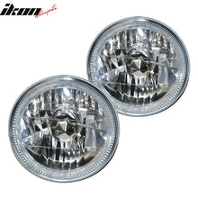 Load image into Gallery viewer, 1997-2018 Jeep Wrangler TJ JK 7" 2PC Headlights Round W/White SMD Halo