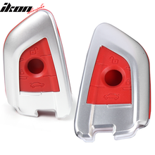 Load image into Gallery viewer, For BMW Blade 3 Car Remote Key Fob Shell Holder Case Cover Silver Red
