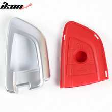 Load image into Gallery viewer, For BMW Blade 3 Car Remote Key Fob Shell Holder Case Cover Silver Red