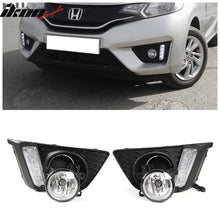 Load image into Gallery viewer, 2015-2017 Honda Fit Clear Front Bumper LED DRL Fog Lights