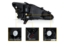 Load image into Gallery viewer, Lexus IS250/IS250C/IS350/IS220d &amp; ISF(XE20) Smoked Matrix Projector Headlights (2006-2014)