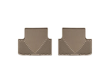 Load image into Gallery viewer, WeatherTech 08-12 Honda Accord Rear Rubber Mats - Tan