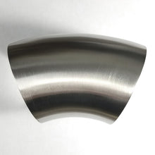 Load image into Gallery viewer, Stainless Bros 1.5in Inconel 625 45 Deg Mandrel Bend Elbow 1.5D - .047in Wall - No Leg