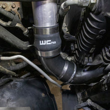 Load image into Gallery viewer, Wehrli 06-10 GM LBZ/LMM Duramax Passenger Side Intercooler Outlet Elbow Kit - Bengal Silver