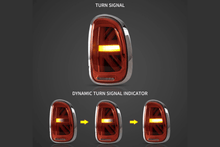 Load image into Gallery viewer, Mini Cooper - Red and Smoked - LED Tail Lights Upgrade (2010-2016)