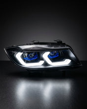 Load image into Gallery viewer, BMW 3 Series E90 LED Headlight Assembly with Dual-Color DRL 2005 - 2012