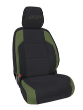 Load image into Gallery viewer, PRP 16-23 Toyota Tacoma Front Seat Covers (Pair) - Black/Olive Green
