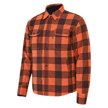 Load image into Gallery viewer, Speed and Strength Black Nine Mesh Moto Shirt Orange/Black - Medium