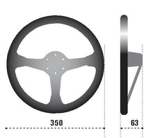 Load image into Gallery viewer, Sparco Strwhl L777 Suede Black