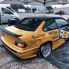 Load image into Gallery viewer, BMW E36 Coupe Series 3 Black Back Windshield Louvers (1992 - 1999)