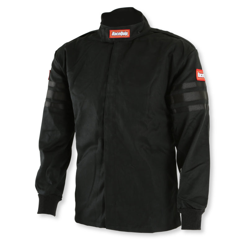 RaceQuip Black Trim SFI-1 JR. Jacket - Kids Medium