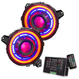Oracle Oculus Bi-LED Projector Headlights for Jeep JL/Gladiator JT - ColorSHIFT 2 NO RETURNS