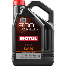 Load image into Gallery viewer, Motul 5L 8100 Power 5W30