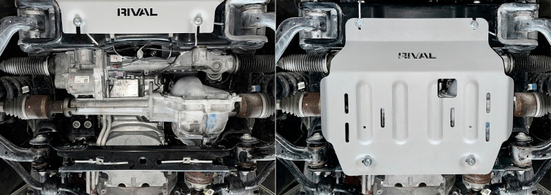 RIVAL 2015+ Ford F150 Ecoboost Aluminum Engine Skid Plate Except 2.7