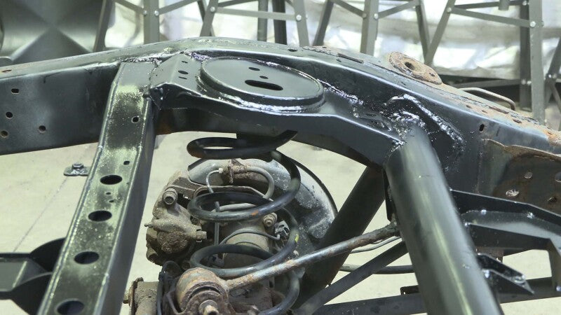 Rust Buster FJ Cruiser & 4Runner Rear Upper Coil Spring Bucket & Shock Mount - Right