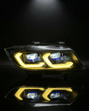 Load image into Gallery viewer, BMW 3 Series E90 LED Headlight Assembly with Dual-Color DRL 2005 - 2012