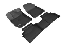 Load image into Gallery viewer, 3D MAXpider 2019-2020 Kia Forte Kagu 1st &amp; 2nd Row Floormats - Black