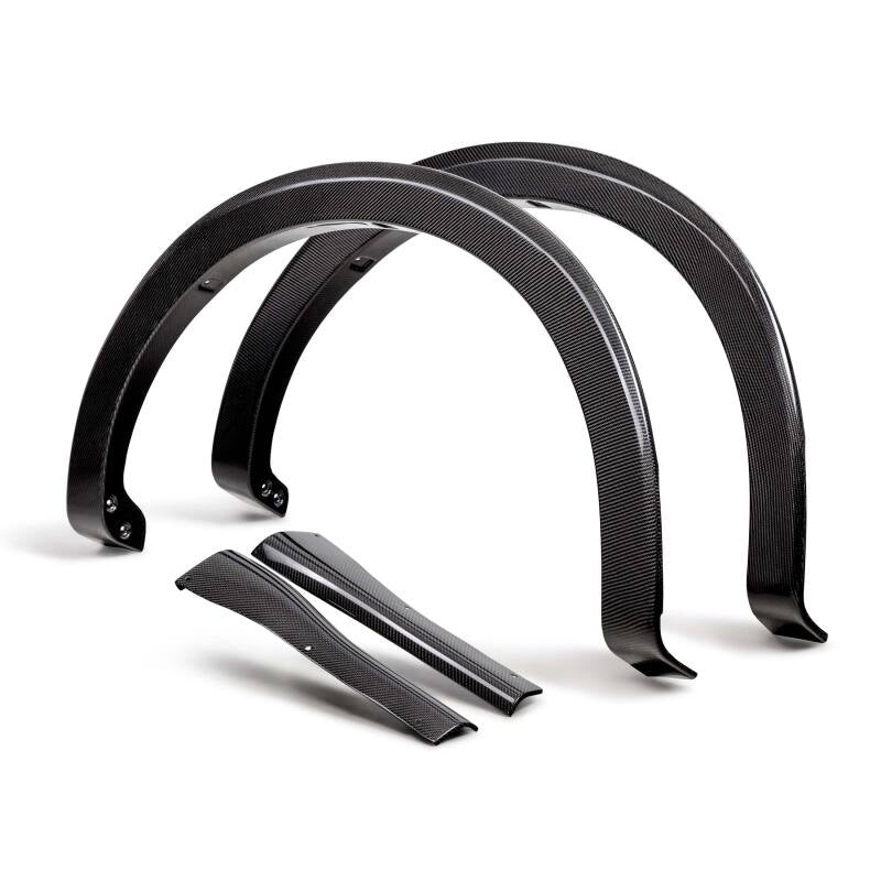 Anderson Composites 21-24 Ford F-150 (Non-Raptor) Type-AO Carbon Fiber Rear Fender Flares