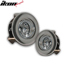 Load image into Gallery viewer, Universal Ring Style Glass 2PCS Front Fog Lights Lamps W/Clear Lens