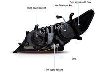 Load image into Gallery viewer, Toyota Camry 7th Gen XV50 Pre-Facelift Regular Models Projector Headlights Upgrade (2011-2014)