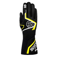 Load image into Gallery viewer, Sparco Glove Tide Blk/Yel 12