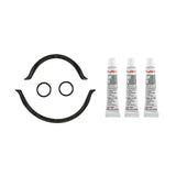 Fel-Pro Nissan Murano OS 30696 Engine Oil Pan Gasket Set RTV Black Silicone w/ Rubber End Seals