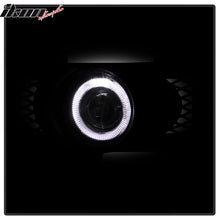 Load image into Gallery viewer, 1997-1998 Ford F-150 Ring Style 2PC Projector Fog Lights Black Housing
