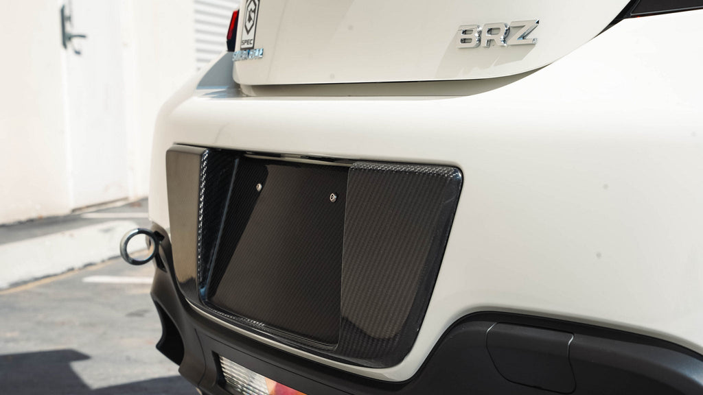APR Toyota GR86 | Subaru BRZ Carbon Fiber License Plate Frame 2022-2024