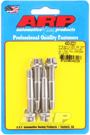 ARP 5/16-24 x 2.250 SS 12pt Water Pump Pulley w/1.000in Fan Spacer Stud Kit