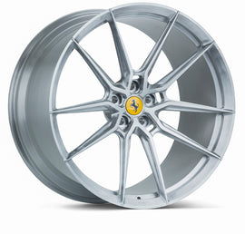 Vossen x Novitec NF9 22x9.5 ET:34 Brushed - Gloss Clear Ferrari Purosangue Front Wheel