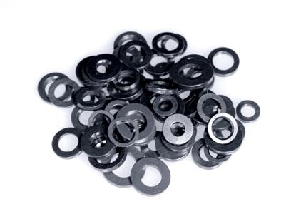 ARP 3/8 ID 3/4 OD black washers