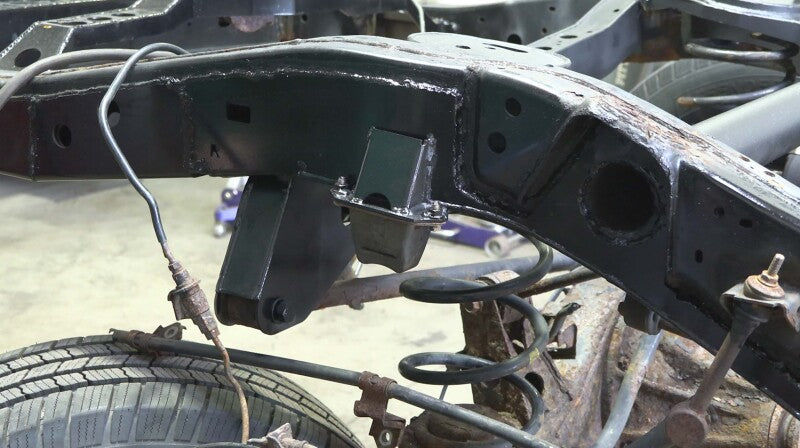 Rust Buster 2003-2014 Toyota 4Runner and FJ Cruiser Over-the-Axle Frame Repair Kit - Left