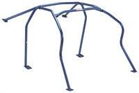Cusco D1 Chromoly Blue 7-Point Around Dash Roll Cage Nissan Skyline R33 2-Door(S/O/No Cancel)