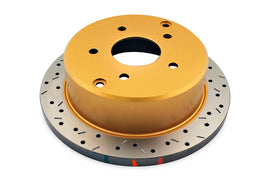 DBA 2004 Pontiac GTO 4000 Series Drilled and Slotted Rear Rotor