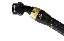 Load image into Gallery viewer, GReddy AN16 30 DEGREE HOSE END SWIVEL BLACK/GOLD ANODIZED