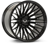 Vossen VFX-04 24x12 - 6x139.7 - ET44 - Ultra Deep - 78.1 - Gloss Black Wheel