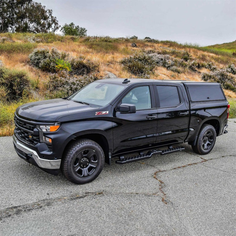 Westin 19-24 Chevy Silverado CC 1500 5.8ft Bed Alum Bed Topper Black - BOX 1 & BOX 2 (COMPLETE KIT)