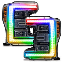 Load image into Gallery viewer, Oracle 17-19 Ford F-250/F-350 Superduty Headlight DRL Upgrade Kit - ColorSHIFT SEE WARRANTY