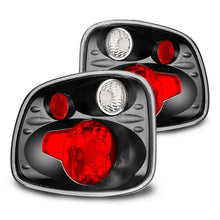 Load image into Gallery viewer, Raxiom 01-03 Ford F-150 Flareside Axial Series Version 2 Tail Lights- Black Housing- Clear Lens