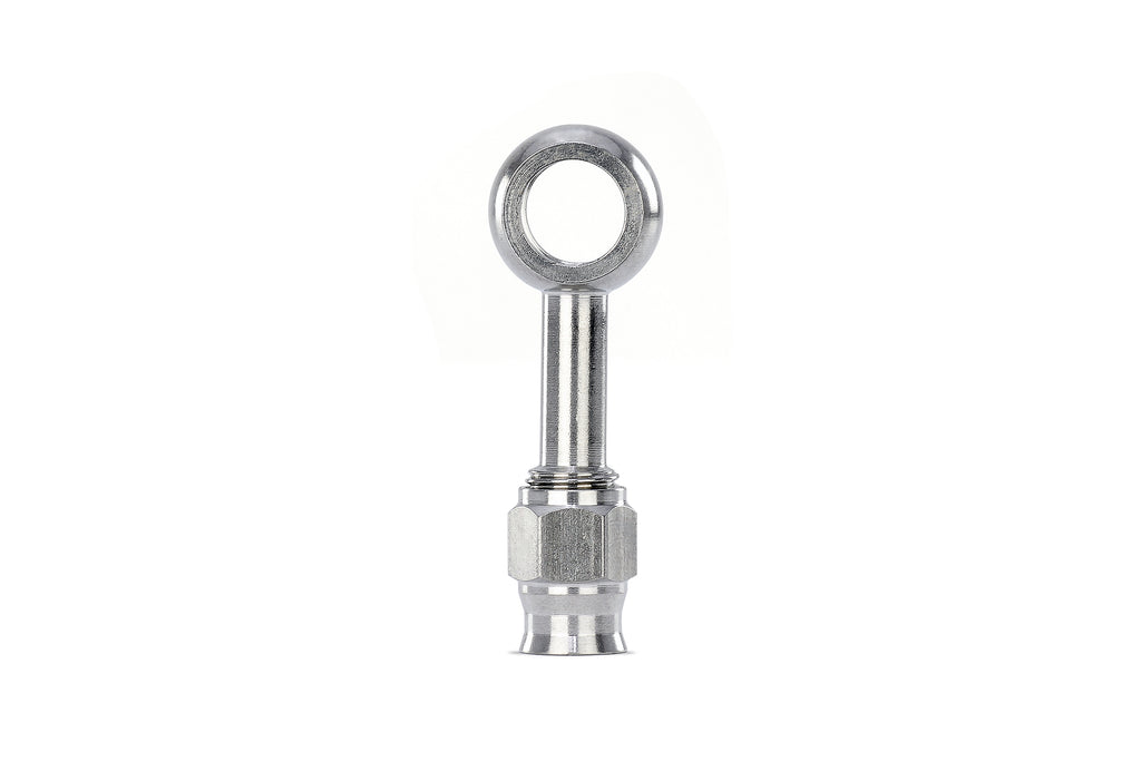 HPS Performance 350 Series AN -3 Push-On Straight Banjo Hose End 350-0003SSB