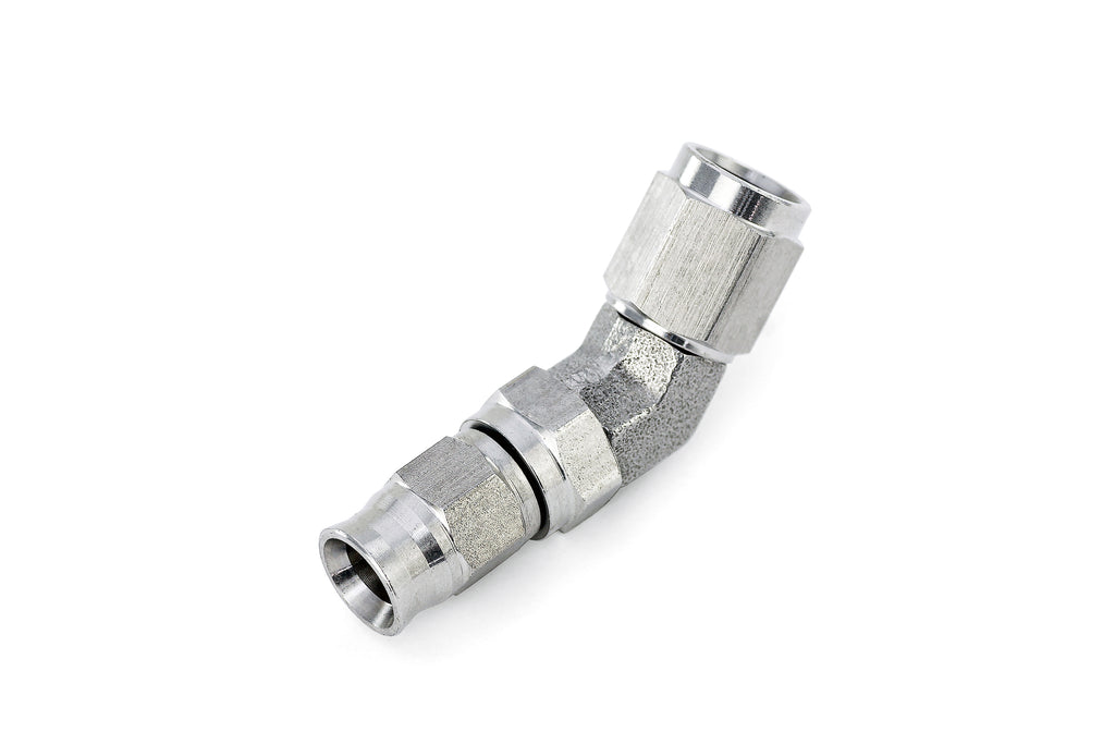HPS Performance 350 Series AN -3 Push-On 45 Degree Hose End 350-4503SS